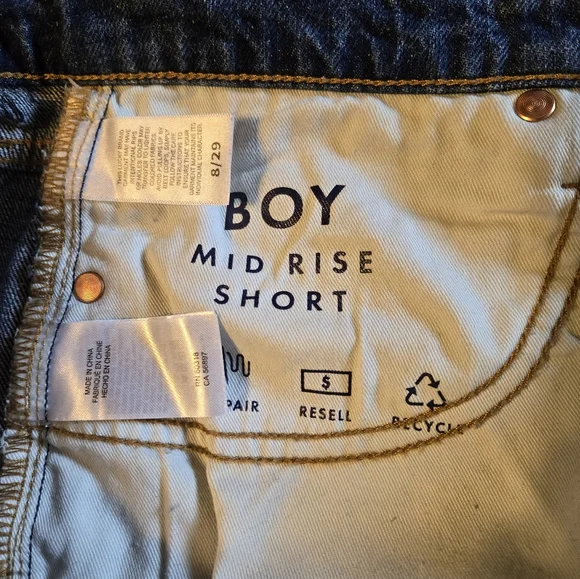 Lucky Brand Mid Short, sz 8 - Picture 5 of 6